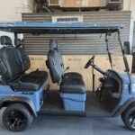 Coming Soon - ActivEV Pulse 4 Forward Street Legal Golf Cart - Anvil Blue