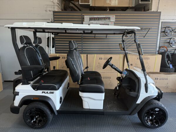 White ActivEV Pulse 4 Forward