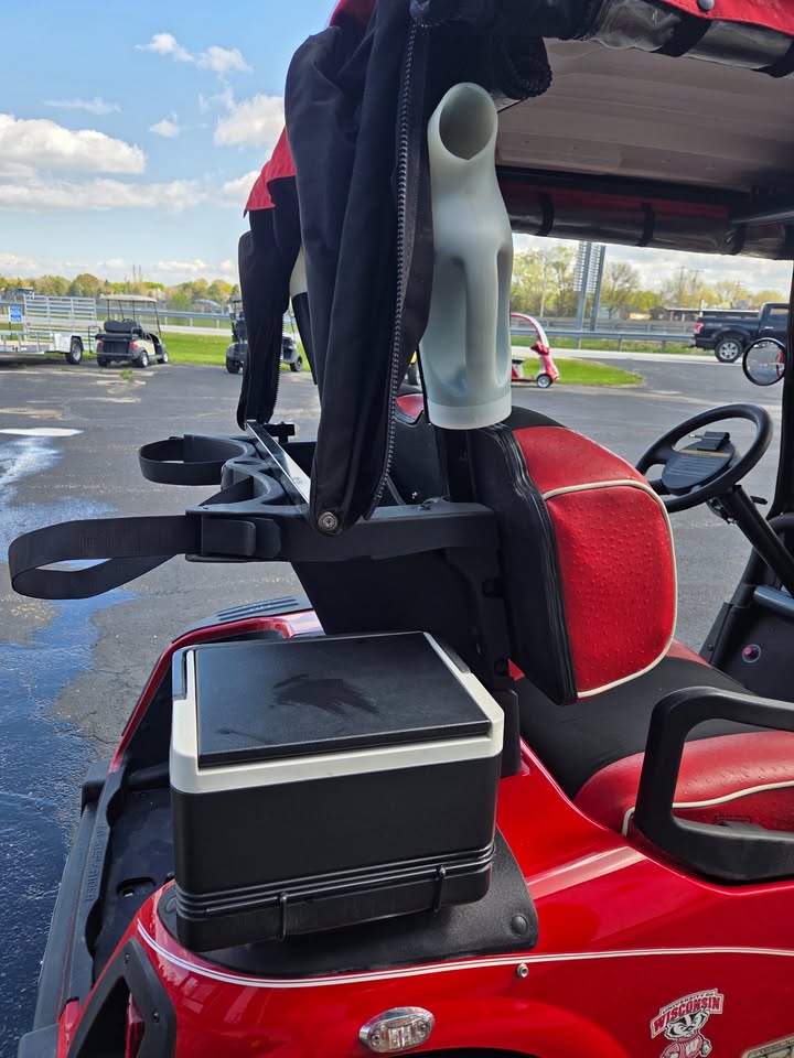 Used Spotless 2011 E-Z-GO RXV 2-Seat Electric Golf Cart – Badger Red - Image 10
