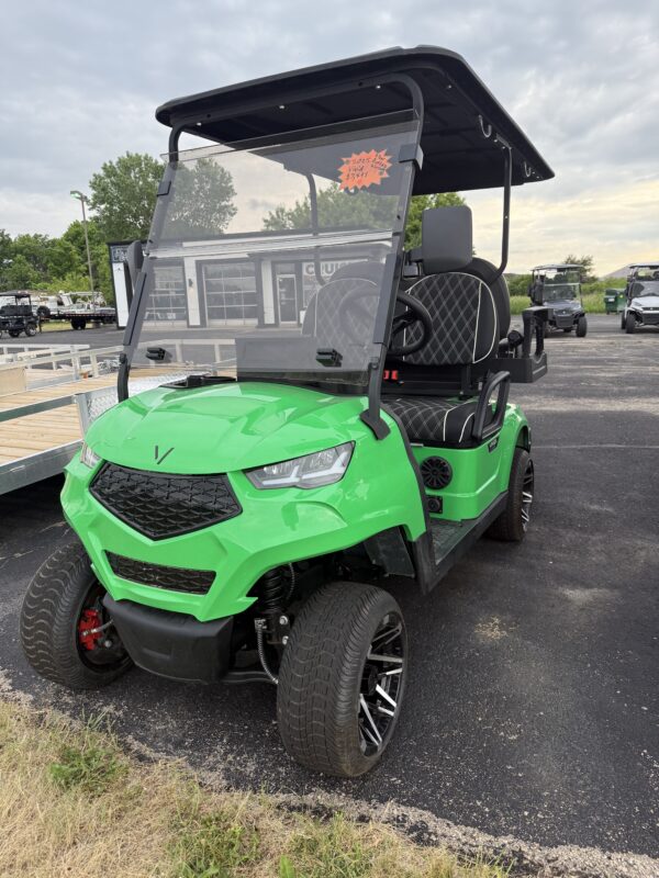 2025 Lime Green Vivid EV V4 Lithium
