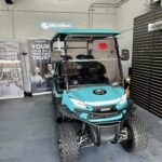 Used 2024 Venom EV Strike Front-Facing 4 LSV – Teal