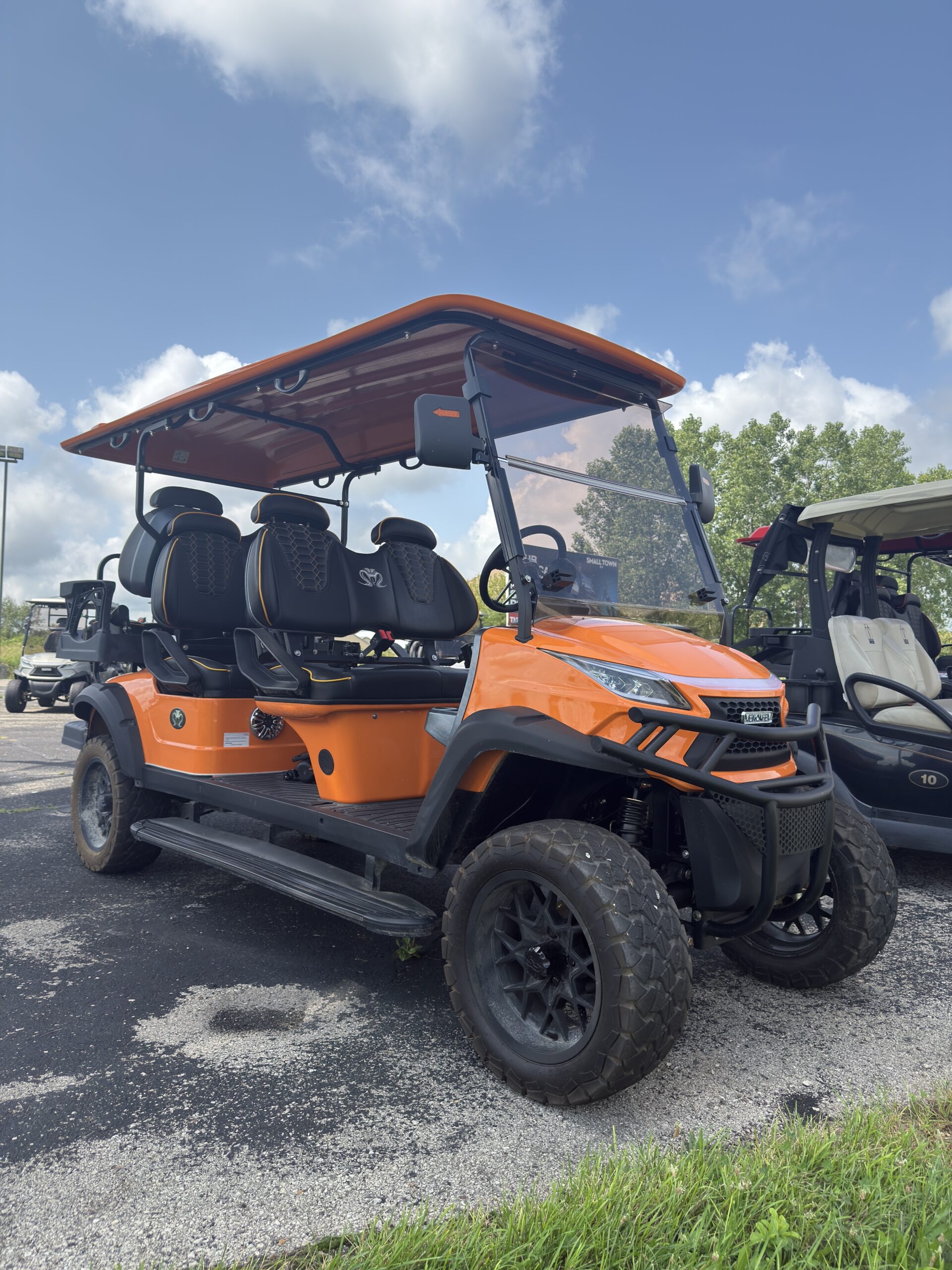 Lifted Orange 2024 Venom EV Strike 6