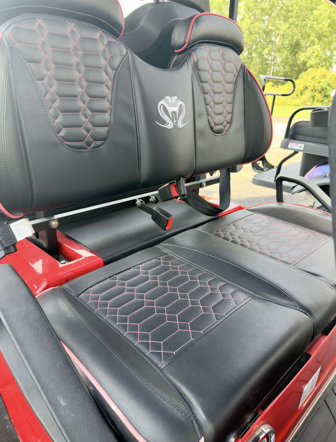 Used 2024 Venom EV Strike 6 Lifted – Fire Engine Red - Image 11