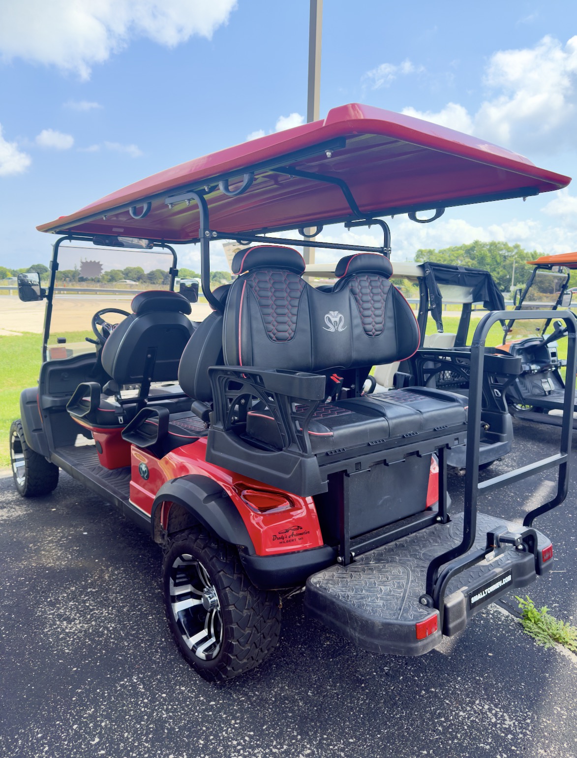 Used 2024 Venom EV Strike 6 Lifted – Fire Engine Red - Image 5