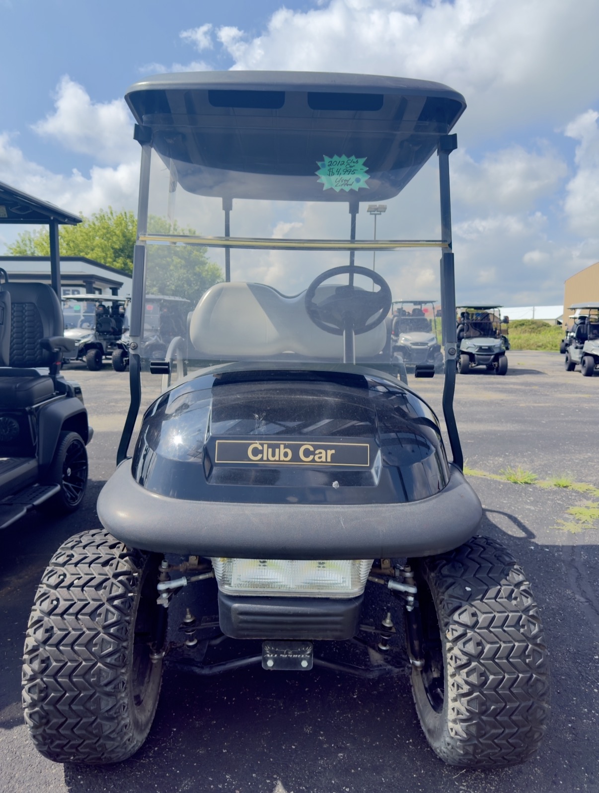 Used 2012 Lifted Club Car – Black - Image 4