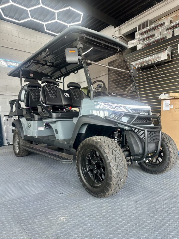 Lifted Gun Metal Grey 2024 Venom EV Strike 6