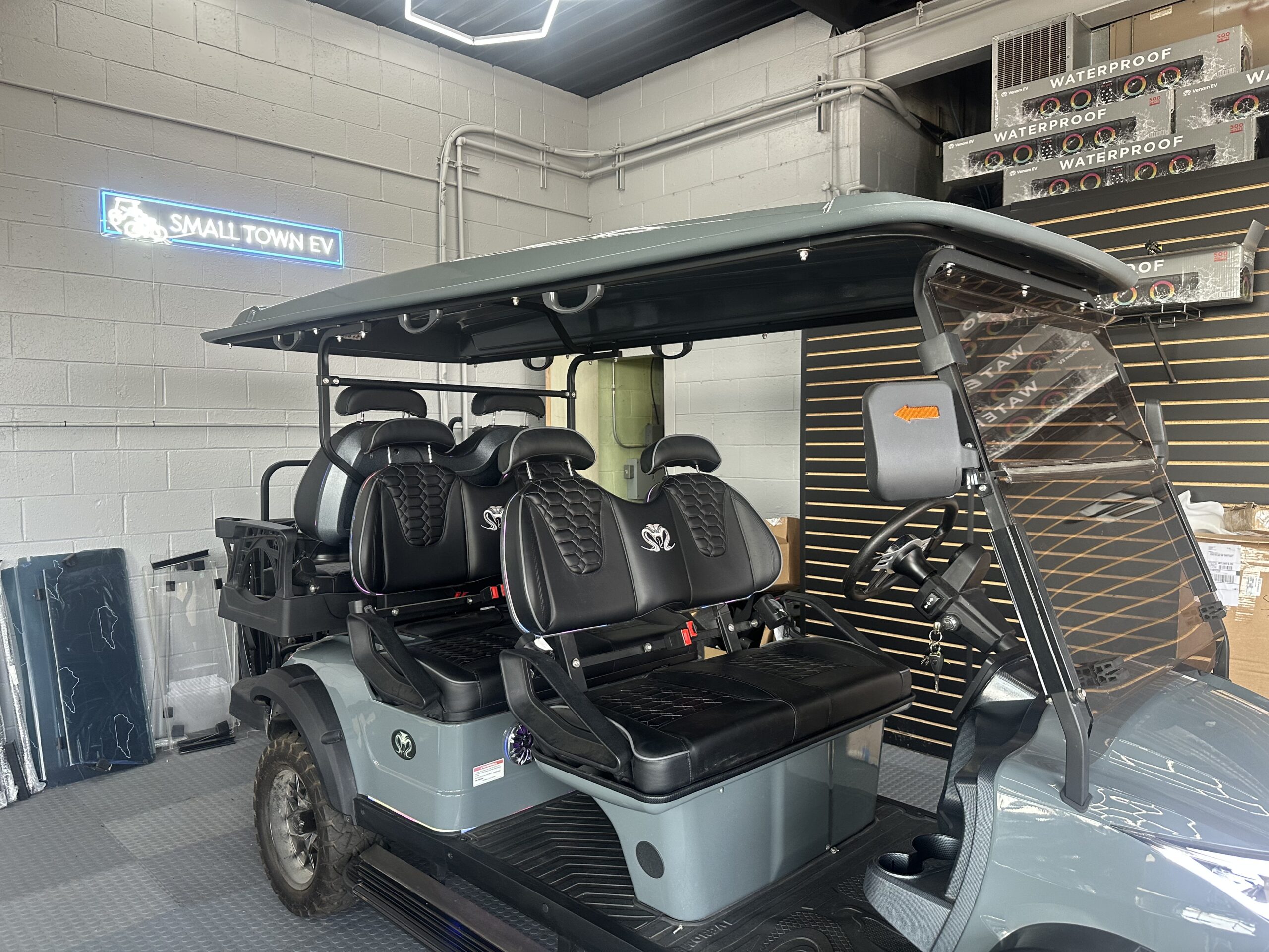 Used 2024 Venom EV Strike 6 Lifted – Gun Metal Grey - Image 6